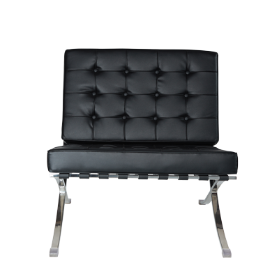 BARCELONA SINGLE SEATER PU 75CM X 75CM X 84CM view 2