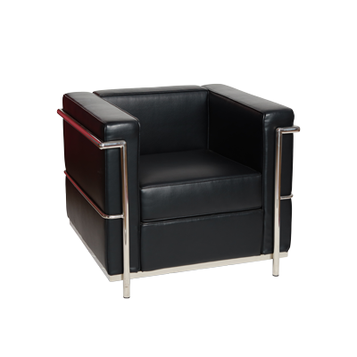 BLACK REXENE 3 + 2 + 1 SOFA WITH S/S SOFA view 3