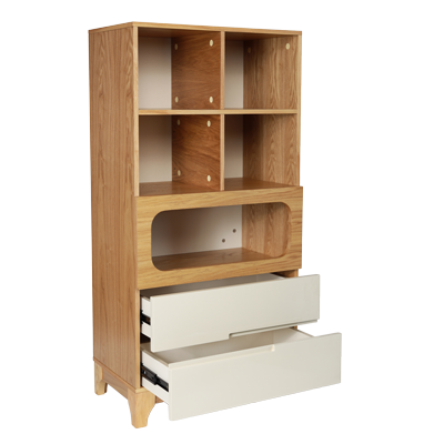 BOOK SHELF WITH DRAWERS - S889 H