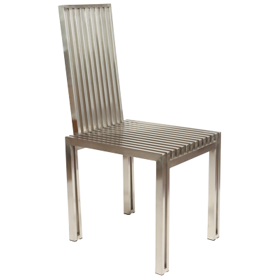 DINNING CHAIR FULL FRAME STAINLEES STEEL