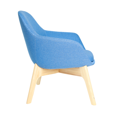 Fabric cover, high density foam, wooden base. ( 740*730*825 ) view 2
