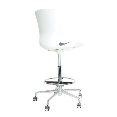 integration of injection molding PP,molded foam seat view 3