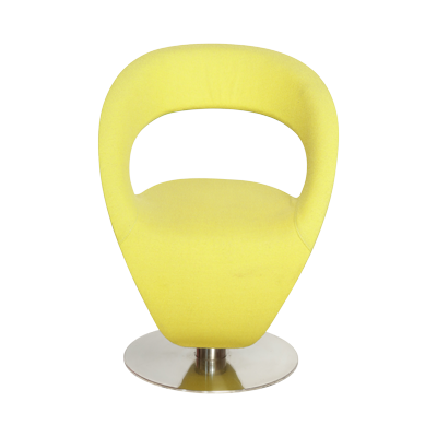 LOUNGE CHAIR GREEN WITH S/S BASE view 2