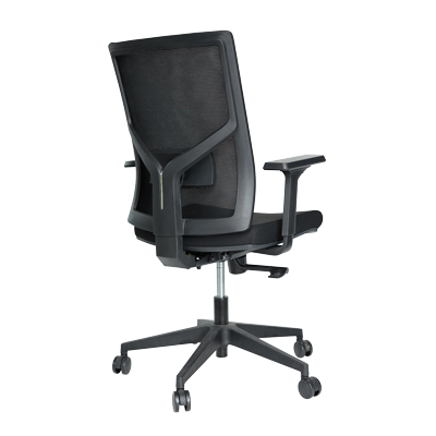 Mid back mesh cover,nylon back, molded foam view 3