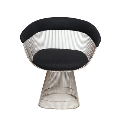 PU LOUNGE PEACOCK CHAIR WITH S/S FRAME view 4