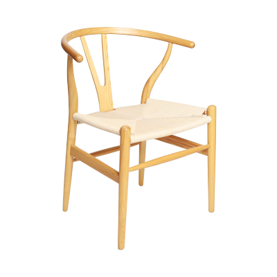 WISHBORN RATTEN CHAIR WOODEN COLOR