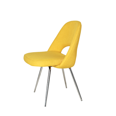 YELLOW FABRIC CHAIR S/S LEGS C042-1 -