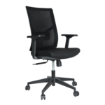 Mid back mesh cover,nylon back, molded foam