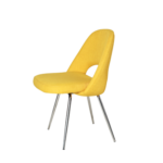 YELLOW FABRIC CHAIR S/S LEGS C042-1 -