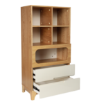 BOOK SHELF WITH DRAWERS - S889 H