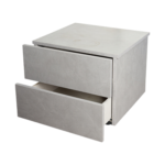 BED SIDE CUPBOARD - GESSO ELM