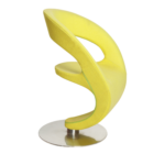 LOUNGE CHAIR GREEN WITH S/S BASE