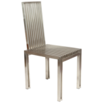 DINNING CHAIR FULL FRAME STAINLEES STEEL